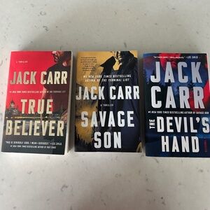 Jack Carr books - Terminal List Series